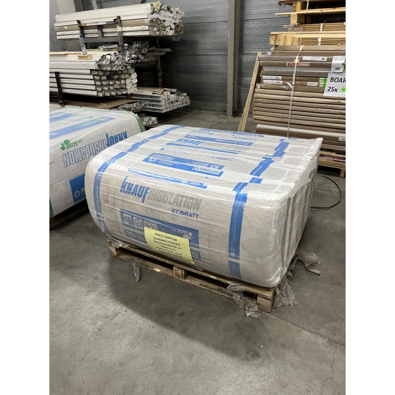 Glaswol platen Knauf TP435B 4 cm GWP306