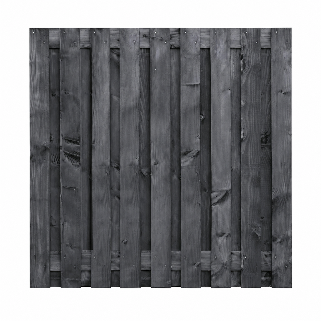 Tuinscherm Karin Zwart Geïmpregneerd 180x180 cm