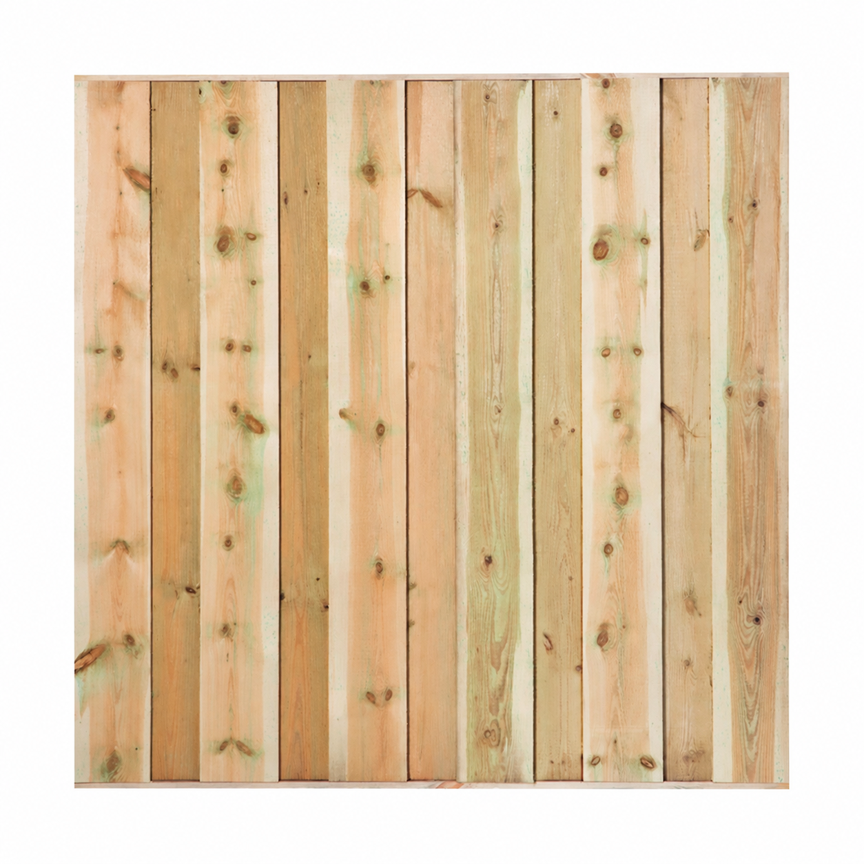 Tuinscherm Twente Groen Geïmpregneerd 180x180 cm
